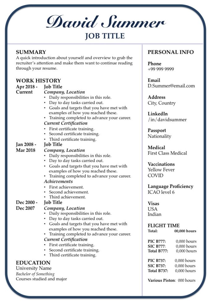 Resume Template 15